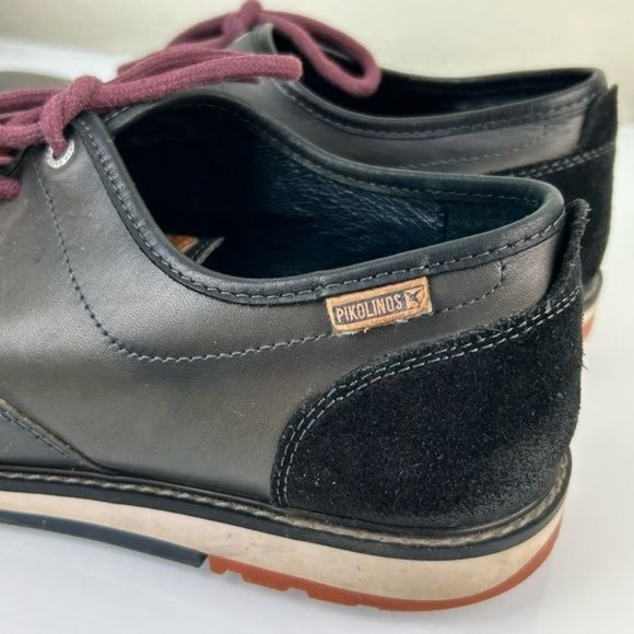 Pikolinos Men’s Black & Gray Oxfords Leather Casual Shoes Sz 44 (US 10 - 10.5) main image 16